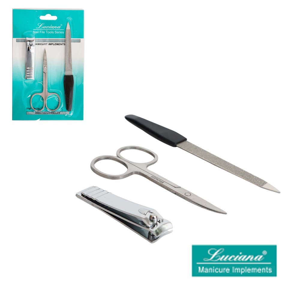 Set Luciana Cortauña, Lima, Tij 3 Piezas Bl Mia-086