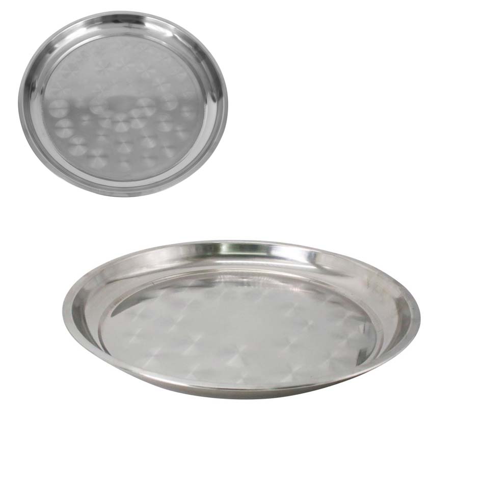 Bandeja Redonda De Acero Número 36 Mia-4105