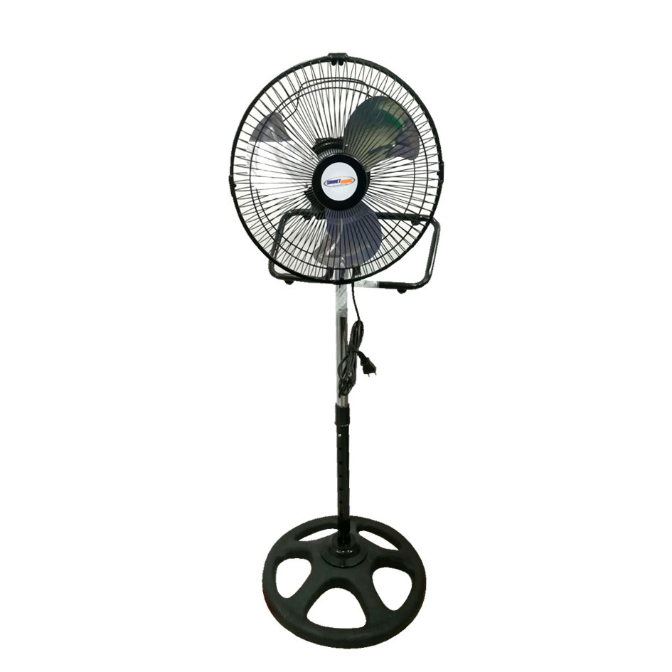 Ventilador Pedestal 12 pulgadas Negro Smart Home SH-12B180-3(1288/3-1)