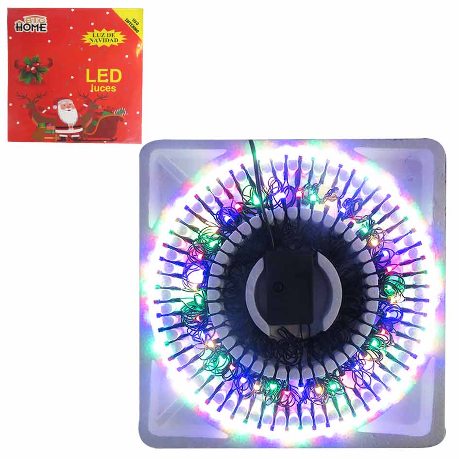 Luces Navidad Led Correc 140L Mia-4222M Multic