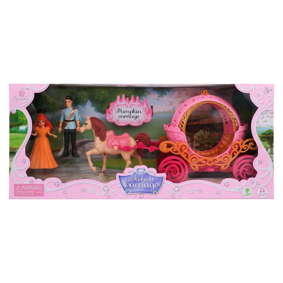 Carruaje De Princesa Musical Luz Ss019C