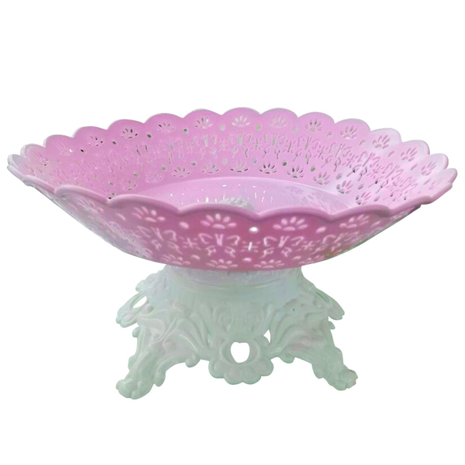 Porta Bocaditos C/Base Plástico Redondo 1Pza Mia-6082