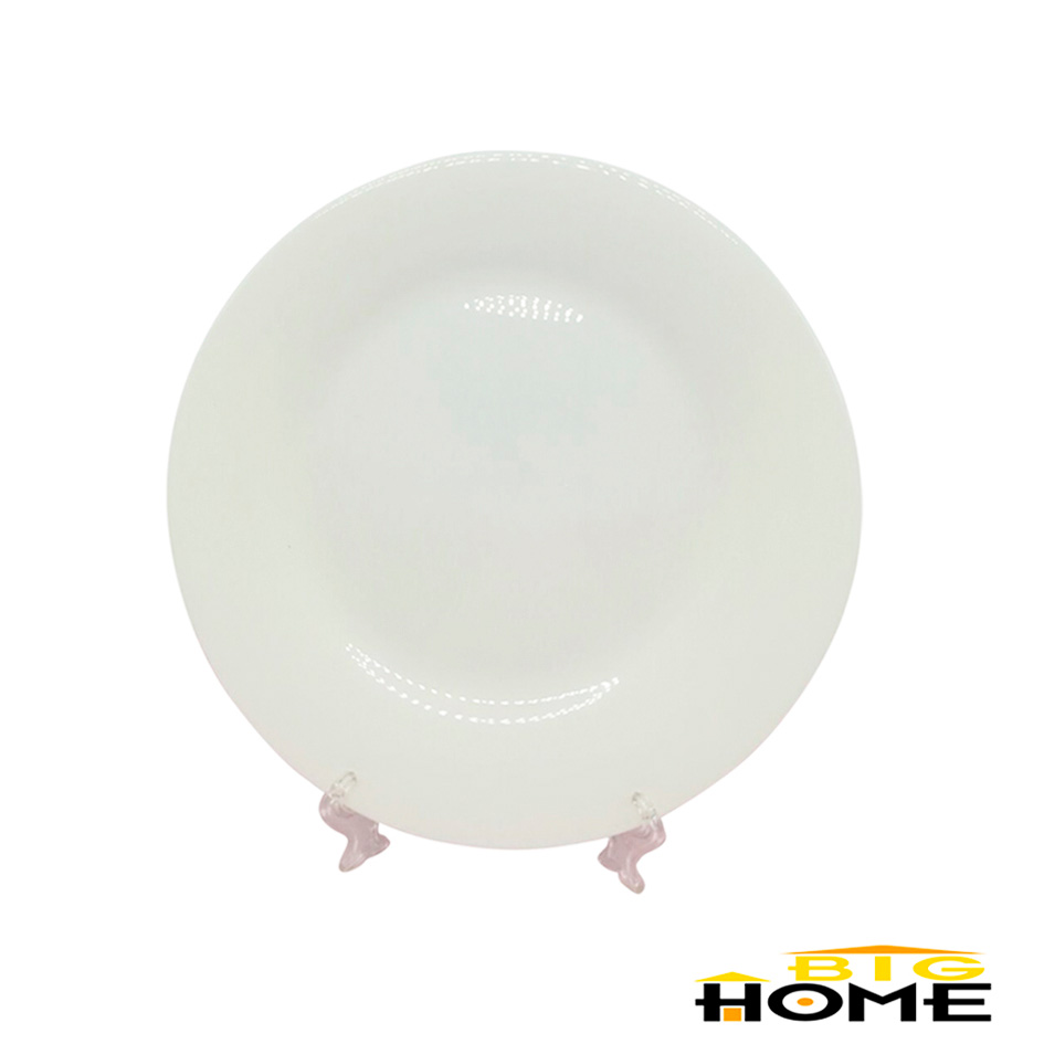 Plato Tendido Opal Redondo 10" Big Home Blanco LFBP100/6