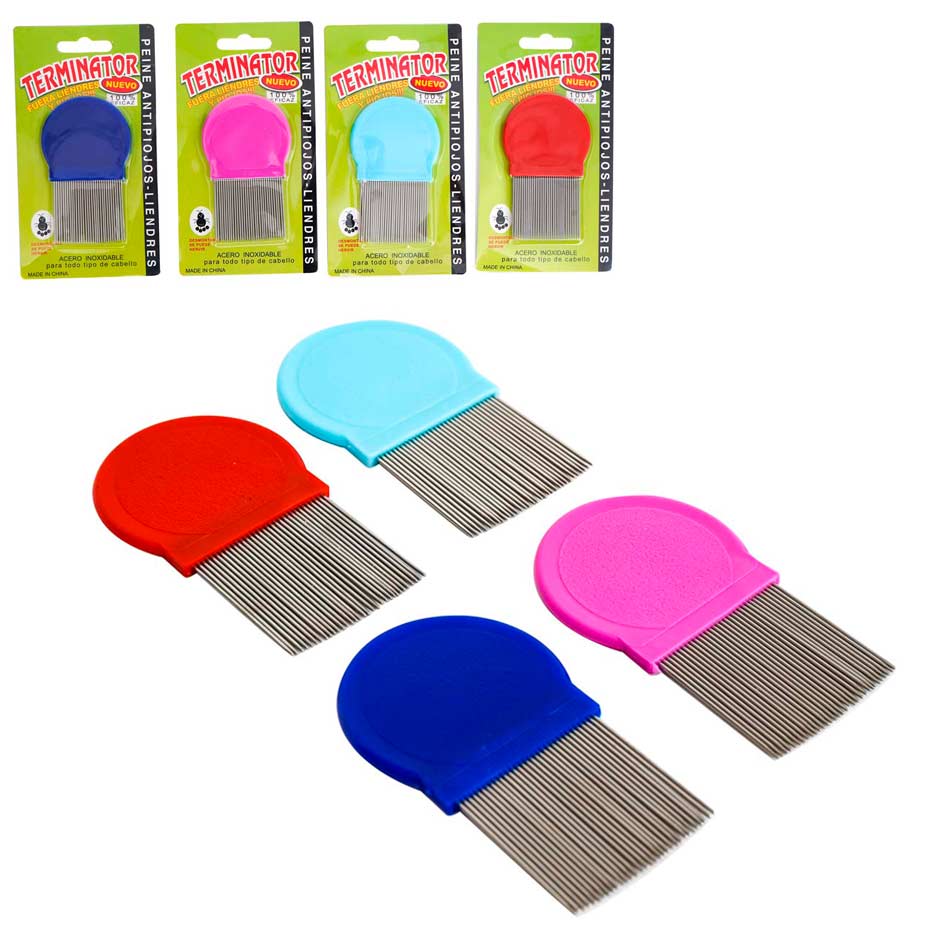 Peine Para Piojo Acero Redondo Mia-6723