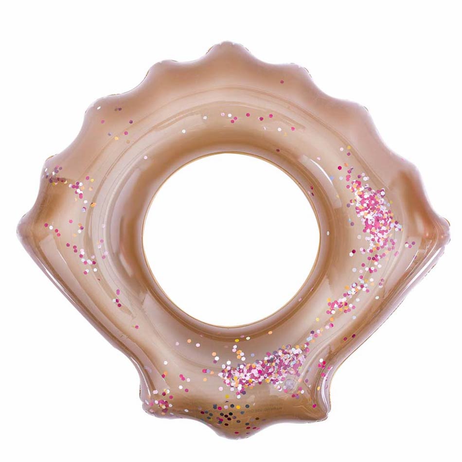 Flotador Concha Traslúsido Brillante 80Cm Mia-P11