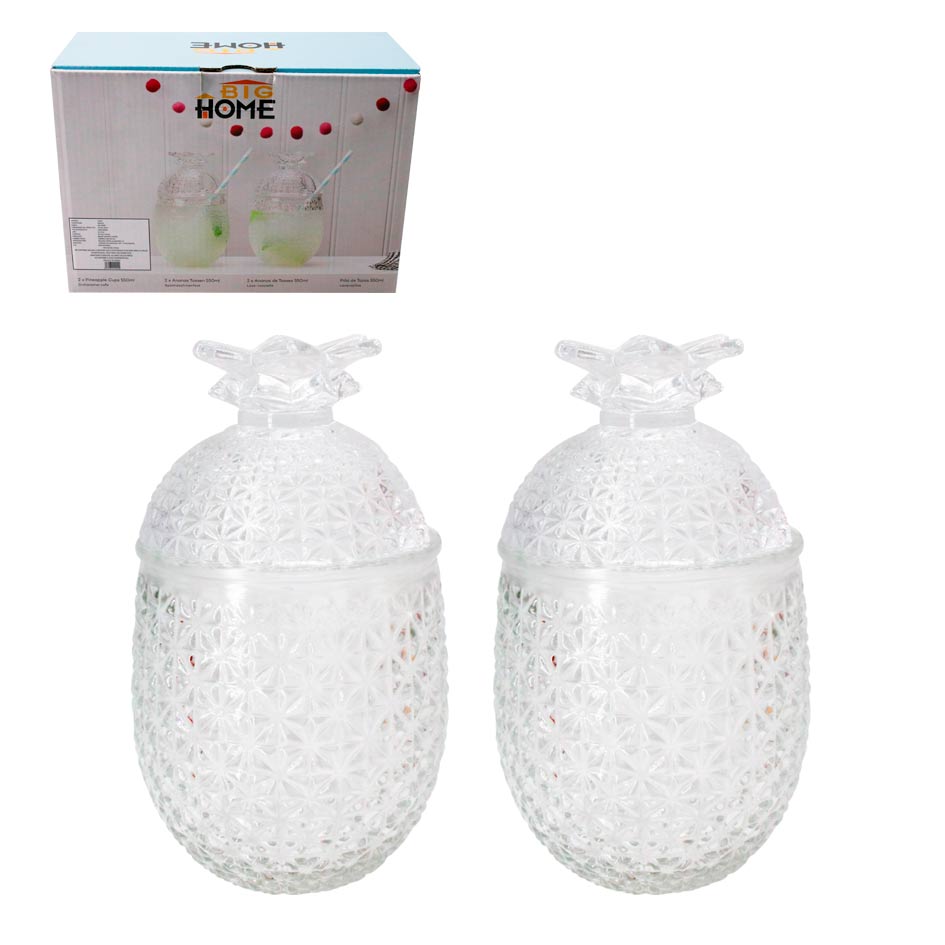 Vaso Coctelero Big-Home X2 Piezas 51004