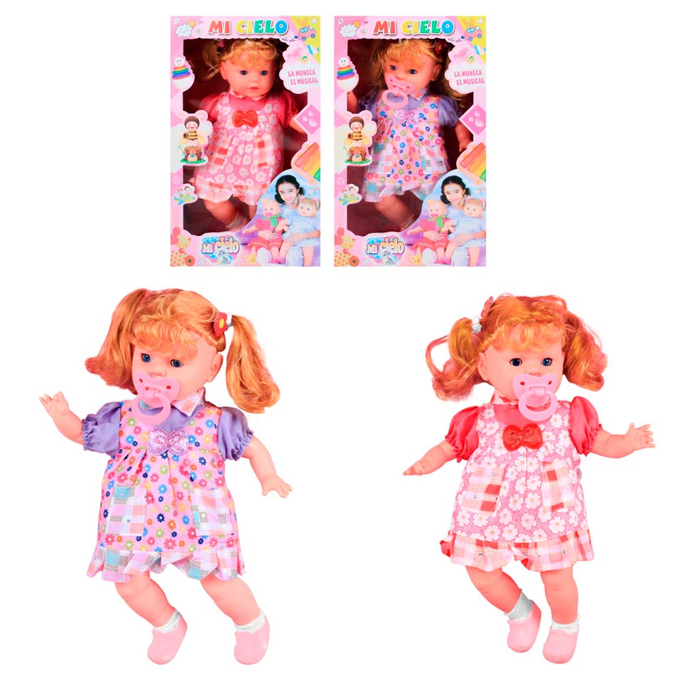 Muñeca Mi Cielo Con Chupon 68002