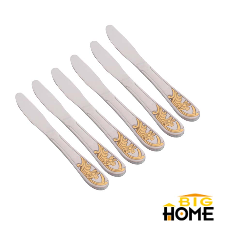 Cuchillo D/Mesa Labra-Dora X6Und Funda Mia-6630-1