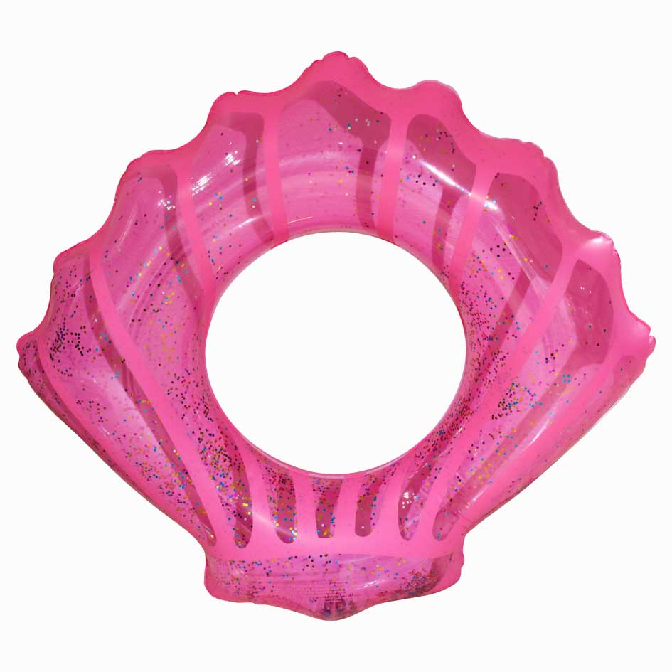 Flotador Concha Traslúsido Brillante 80Cm Mia-P09