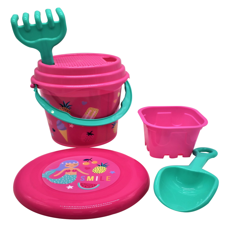 Juego Playa Balde Con Accesorios Niña R355-61