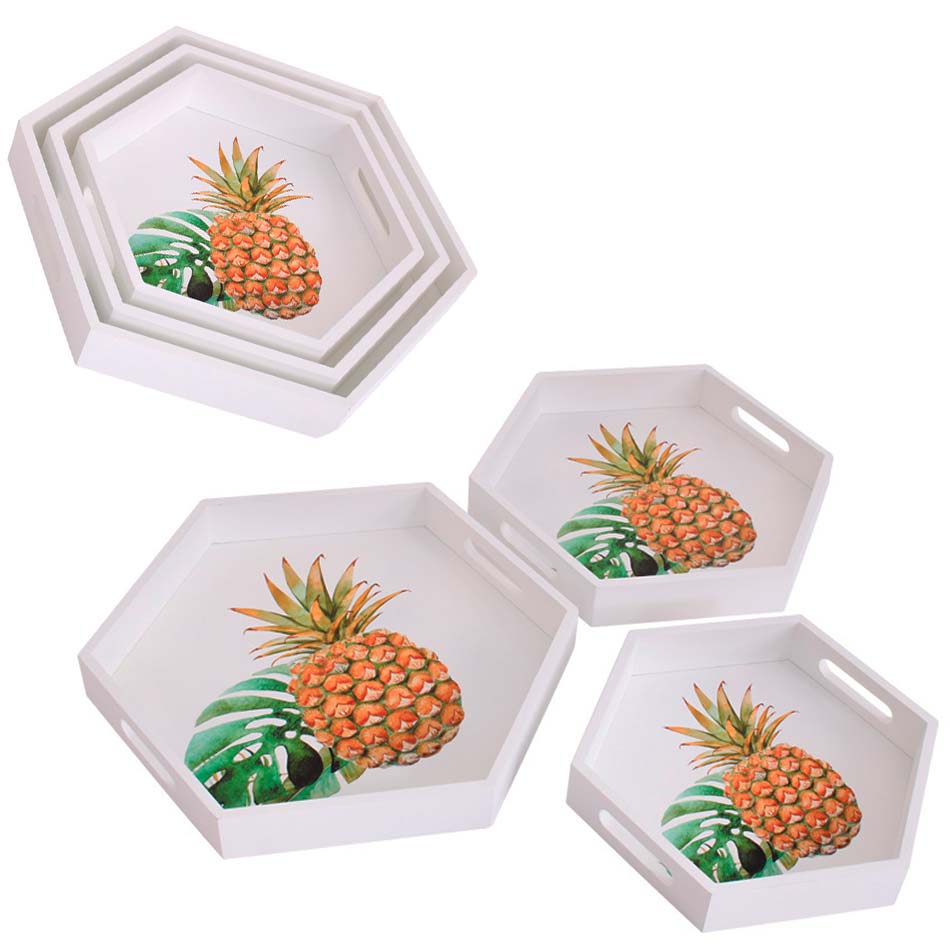 Charol Madera 3 Piezas Mia-7579