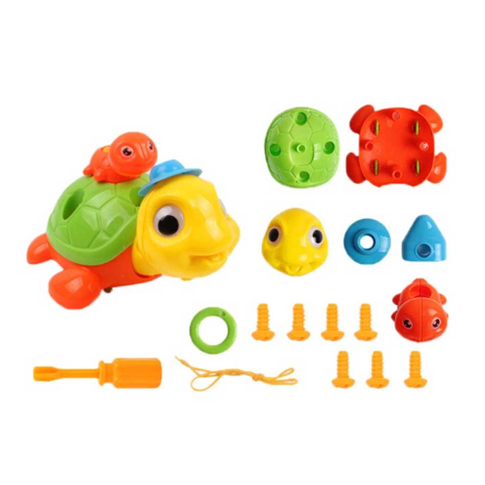 Tortuga Armable Infantil Con Herramientas 5004B
