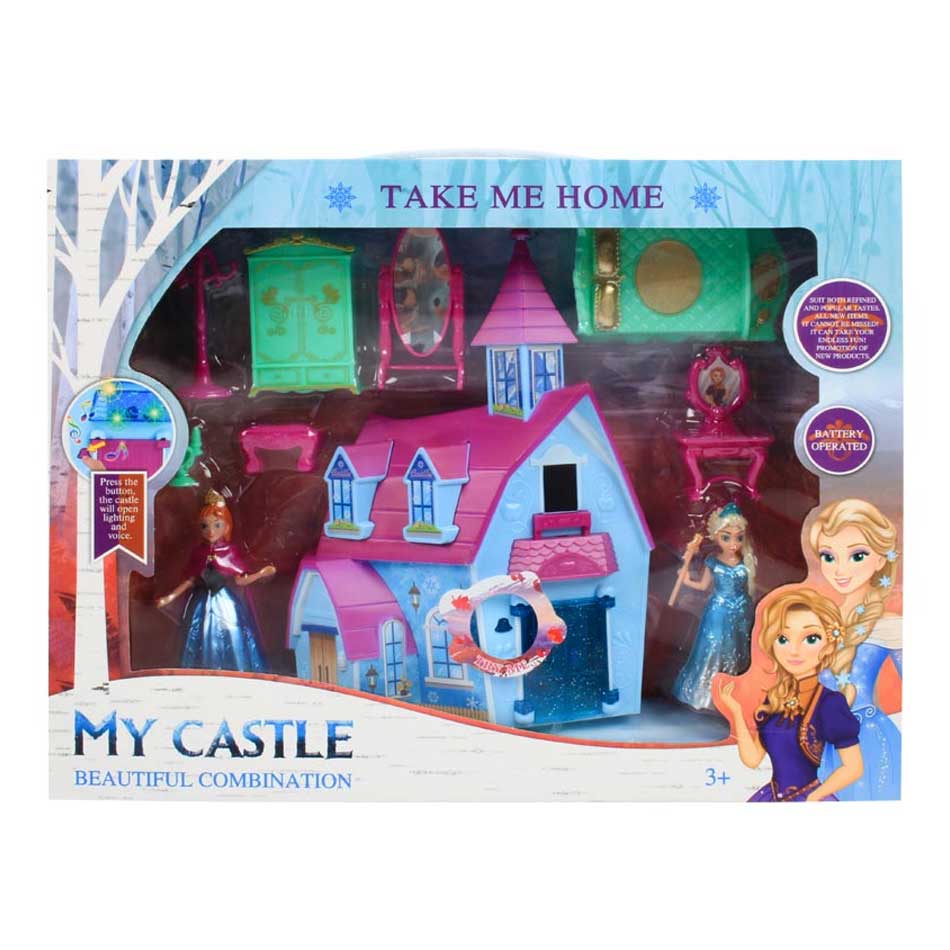 Casa My Castle Con Muñecas Y Accesorios Sg29035