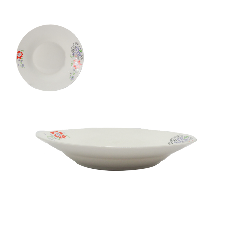 Plato Hondo 9 Pulgadas Gb1109/Flr Big Home