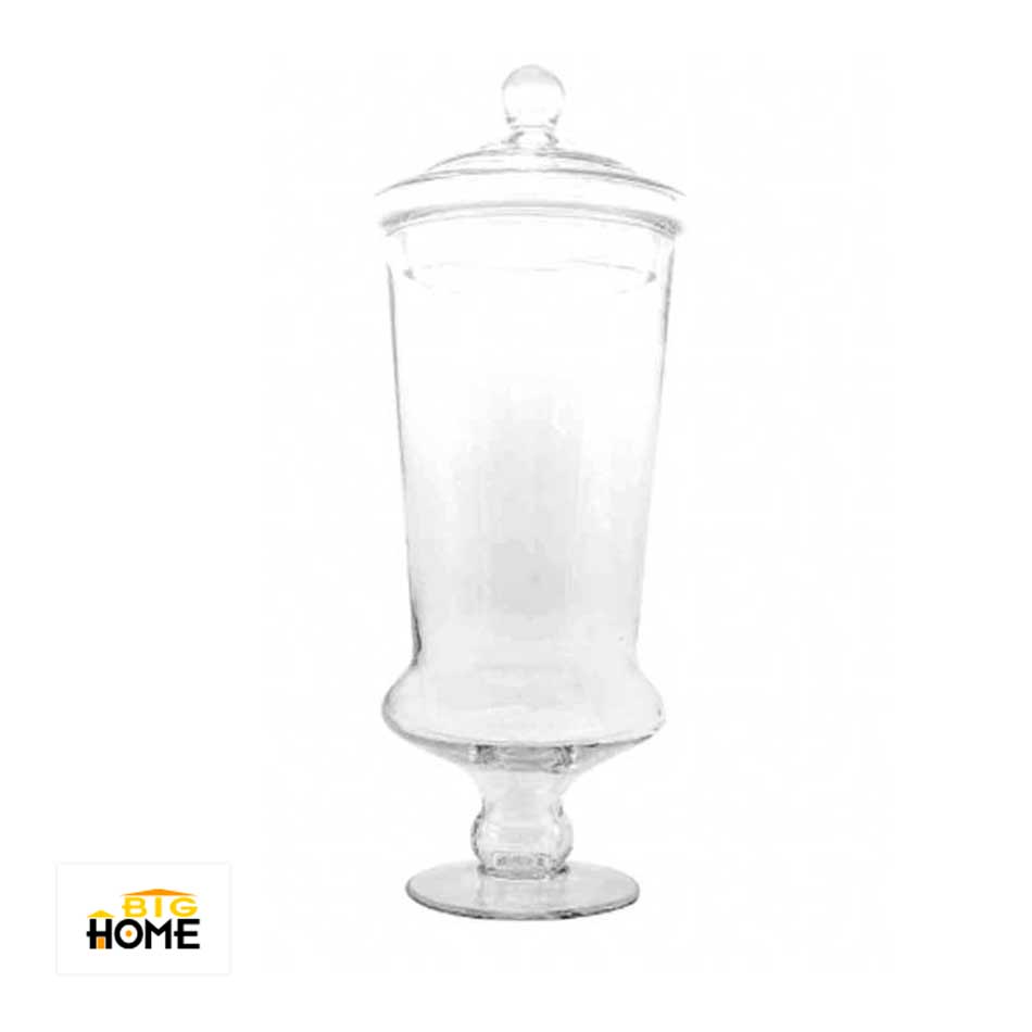 Jarrón Vidrio Big Home Con Tapa Mv1013-46