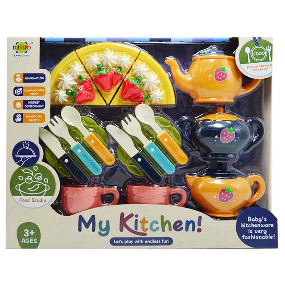 Set Cocina Con Accesorios My Kitchen Rm82036