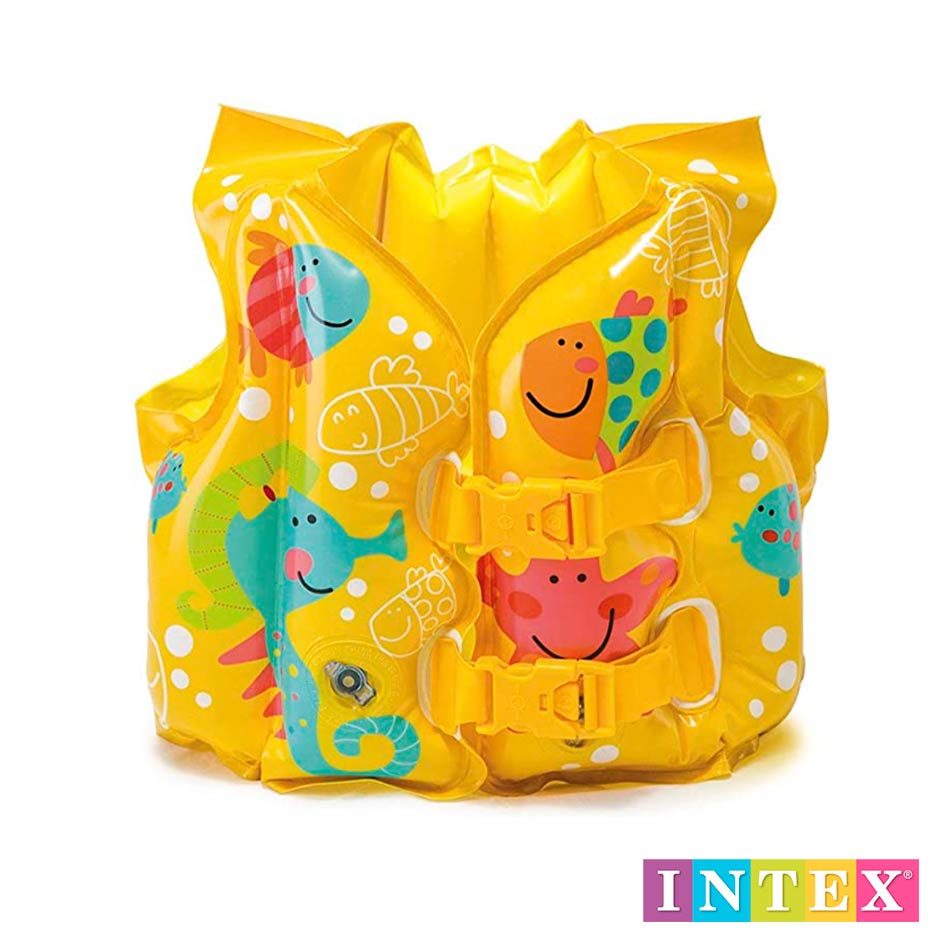 Chaleco Salvavidas Inflable Intex Tropical 59661Np