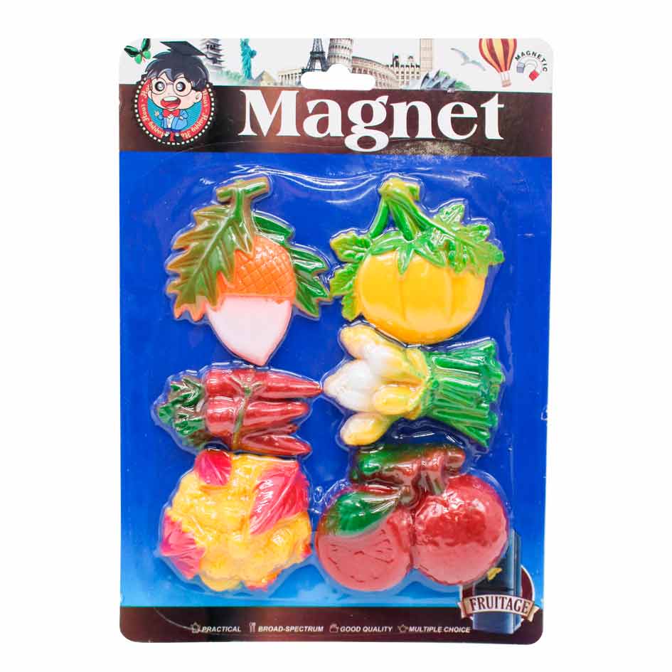 Adorno con Iman 6 Piezas Mia-8406