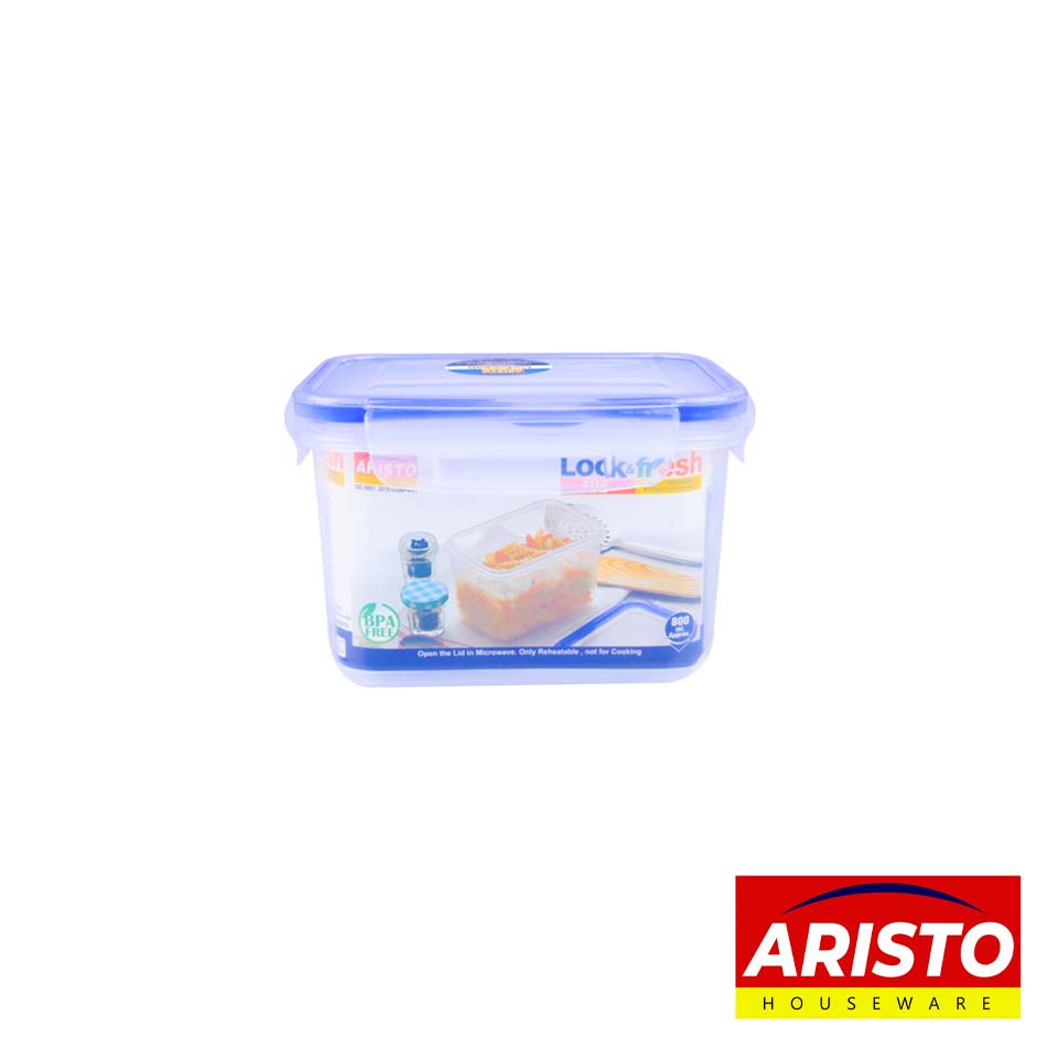 Repostero Plástico Cuadrado 800Ml Aristo 502264