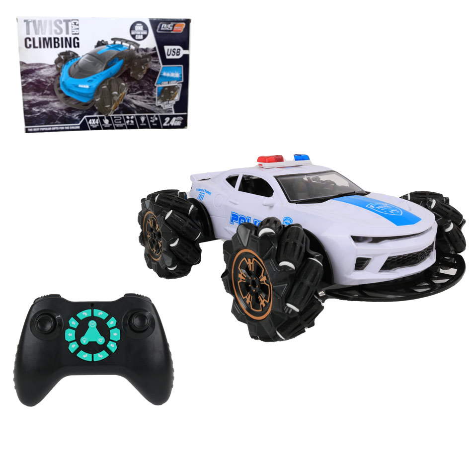 Carro Con Giro 360 Y Control Blanco Fd182