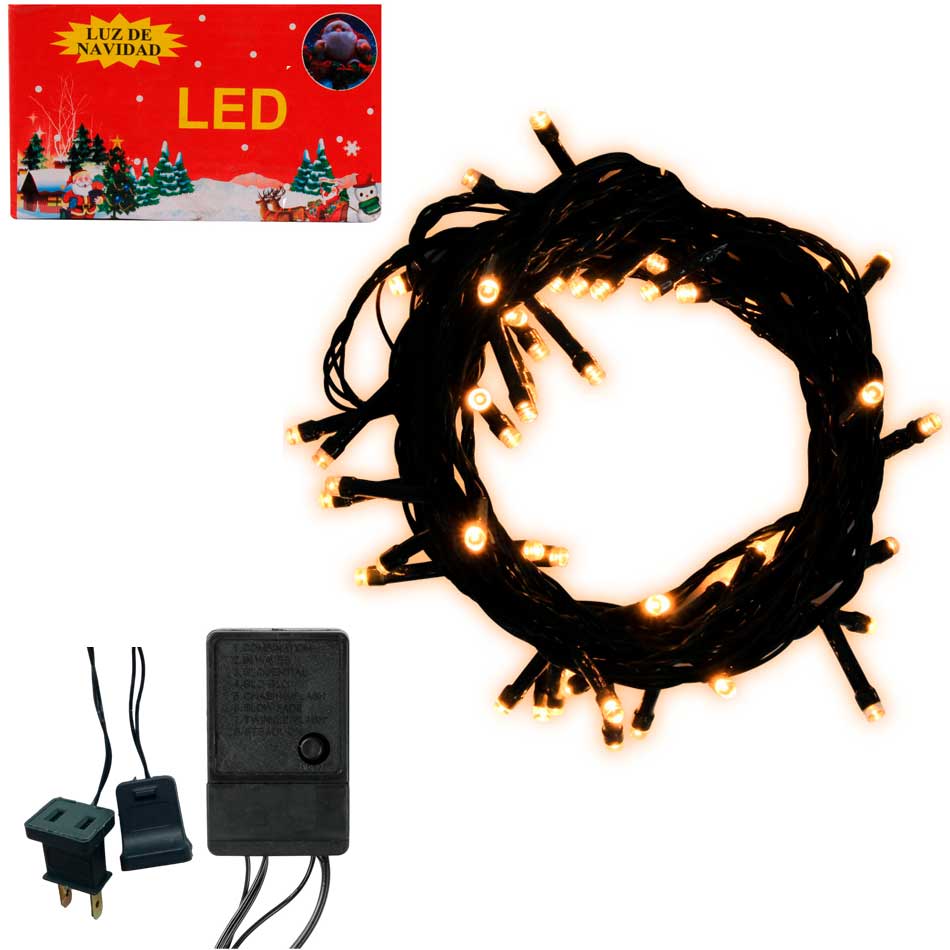 Luces Navidad Led Arroc C/V 300L Mia-4687Am300 Calida