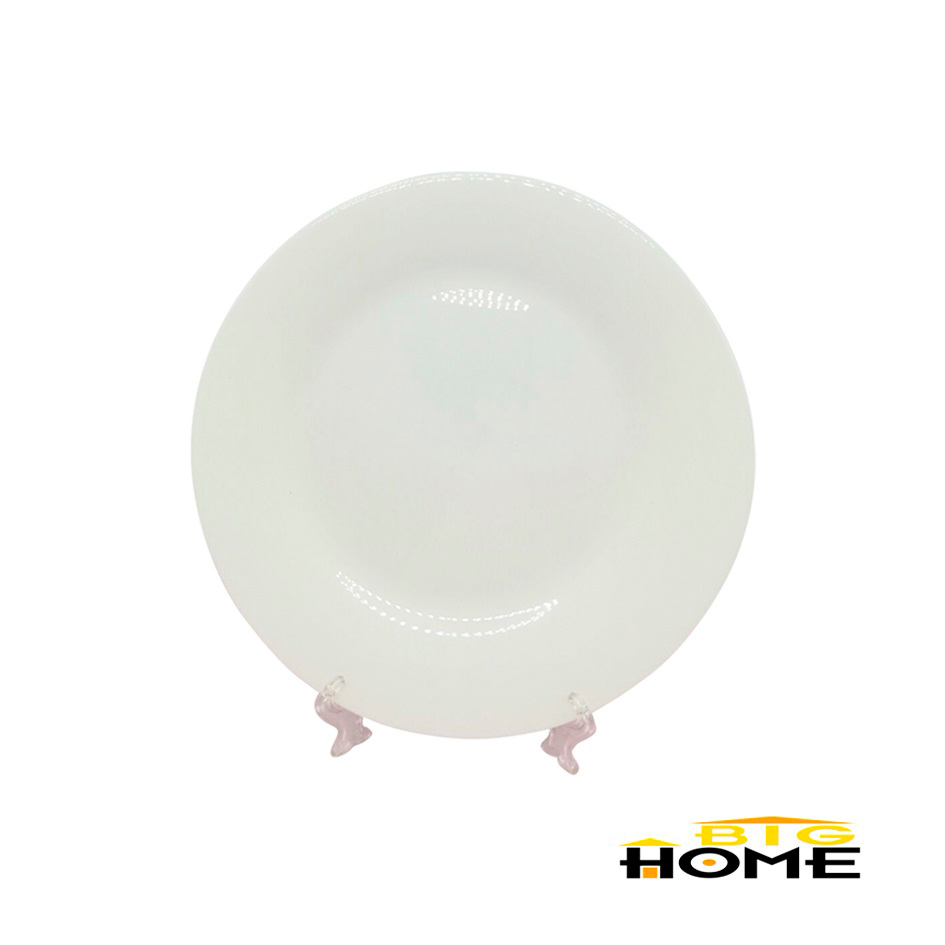Plato Tendido Opal Redondo 7 pulgadas Big Home Blanco LFBP70/6