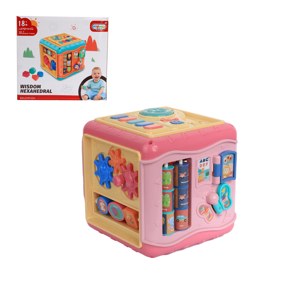 Cubo Didactivo Multifuncional Wisdom Hexahedral 668136