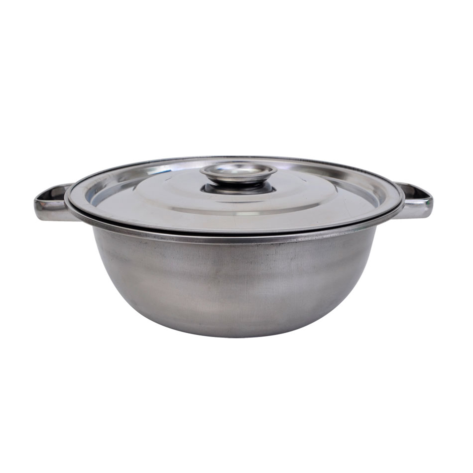 Tazón Con Tapa Acero 18Cm Mia-5495