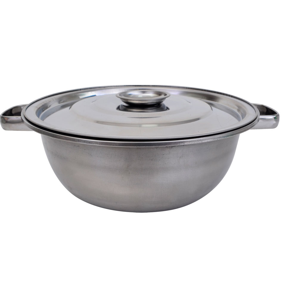 Tazón Con Tapa Acero 20Cm Mia-5496