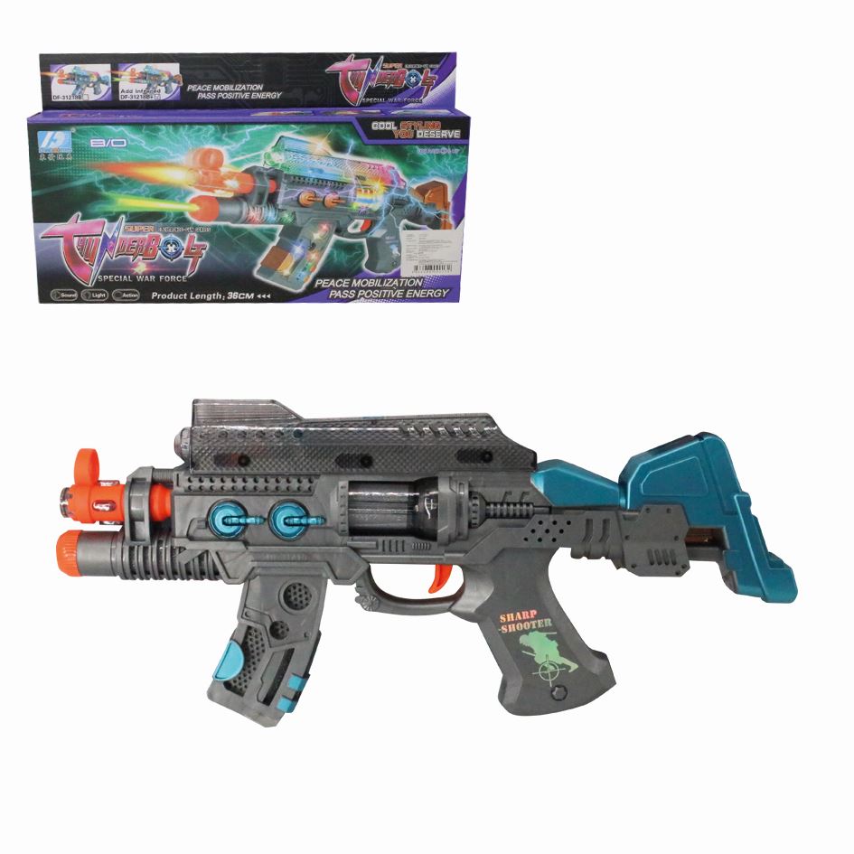 Metralleta C/Luces Df-31218B+