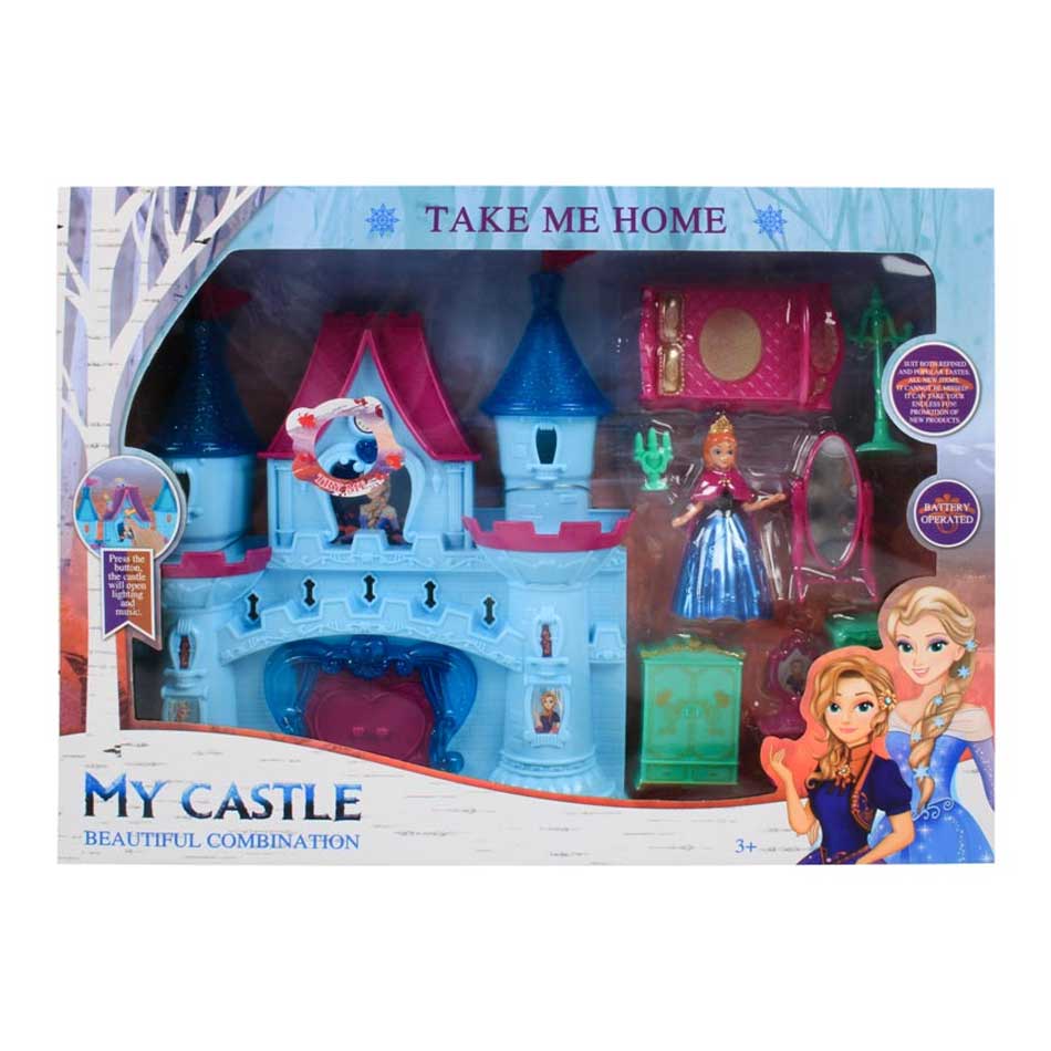 Castillo My Castle Con Muñecas, Muebles Y Accesorios Sg29030