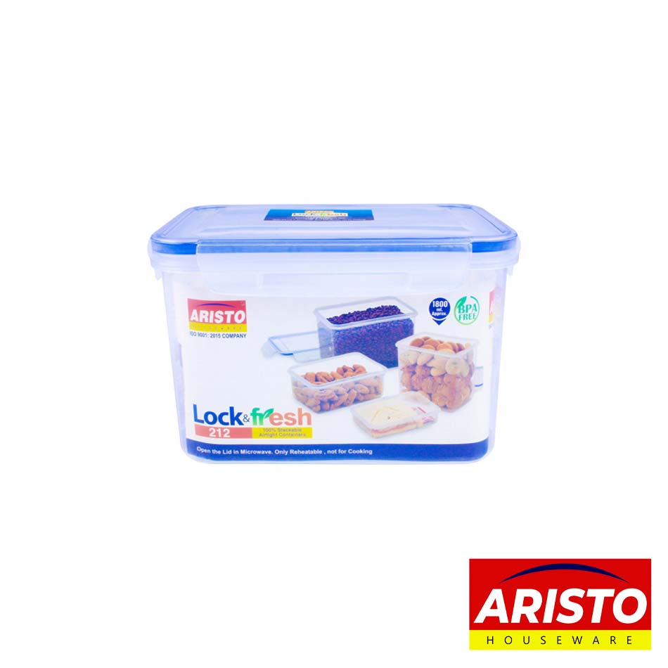 Repostero Aristo Cuad Lock&amp;Fresh Nro. 212 Plástico 503841