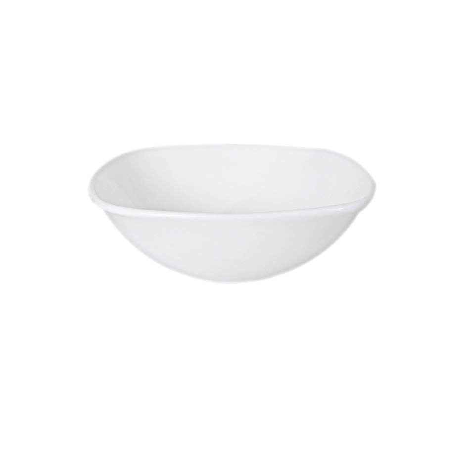 Plato Hondo Opal Cuadrado 5" Big Home Blanco FFW506