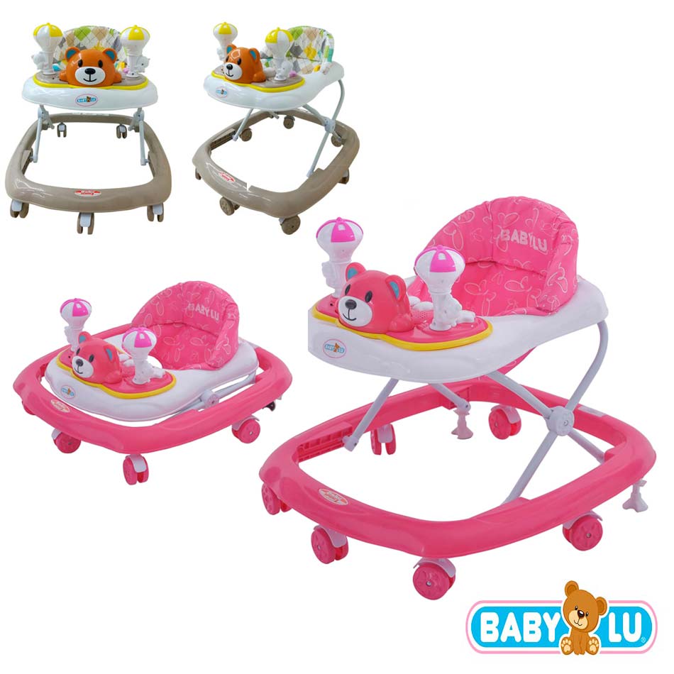 Andador para Bebe Oso Musical Baby-Lu 5711