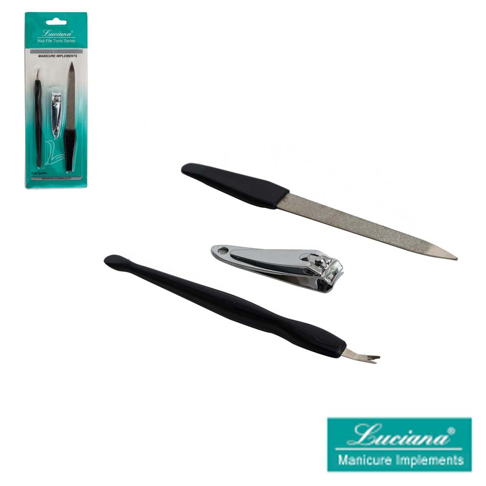 Set Manicure Luciana 3 Piezas Mia-4903