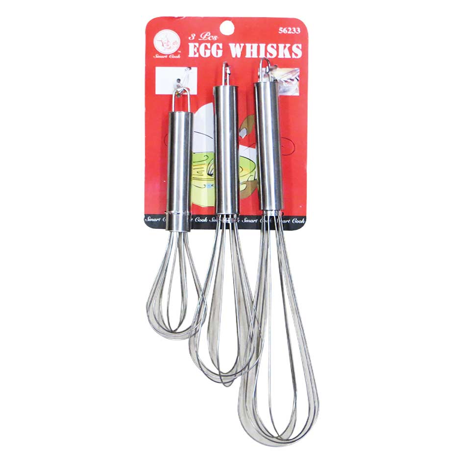 Batidor Metal 3 Piezas Mia-1109