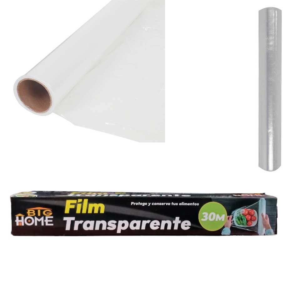 Film Transparente Cocina 30Mx30Cm Big Home Big1039