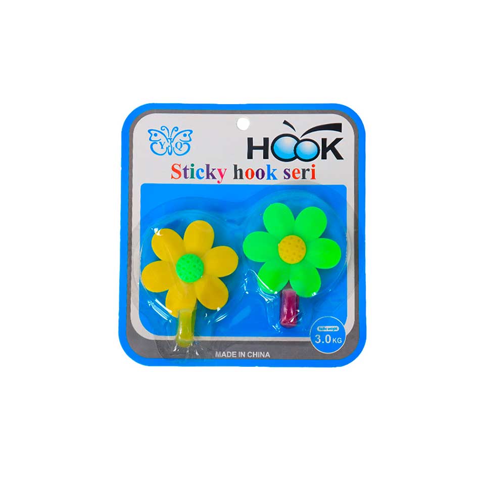 Colgador 2 Piezas Flor Mia-5233