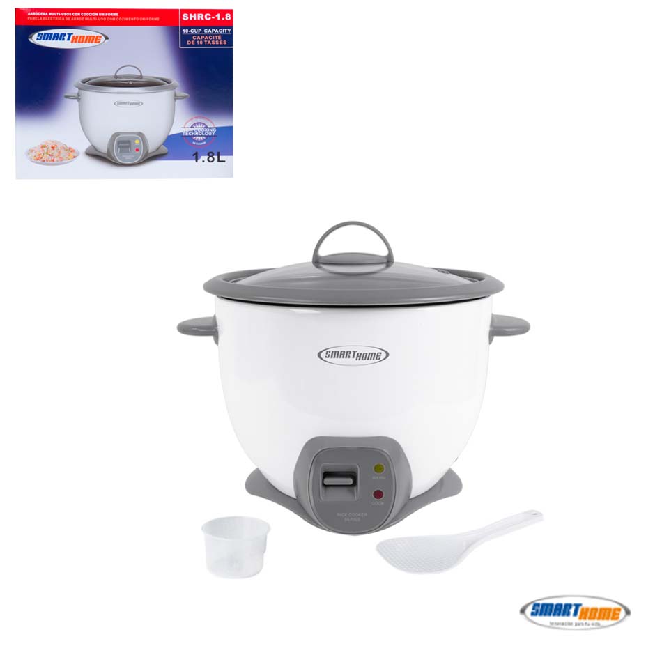 Olla Arrocera Electrica 1.8 Litros Smart Home Shrc18