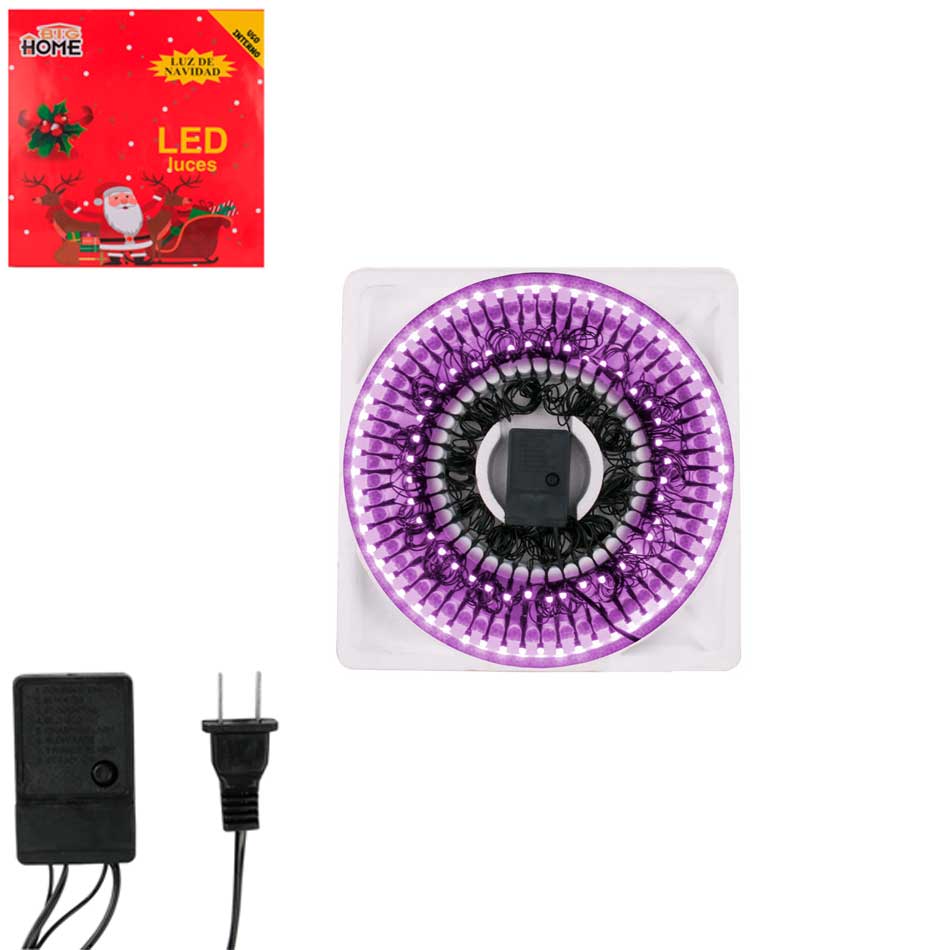 Luces Navidad Led Correc 100L Mia-4221Dv Violeta