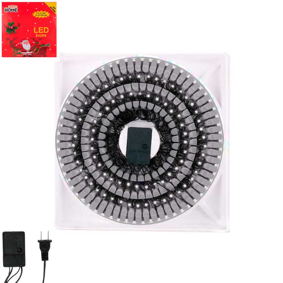 Luces Navidad Led Correc 140L Mia-4222B Blanca