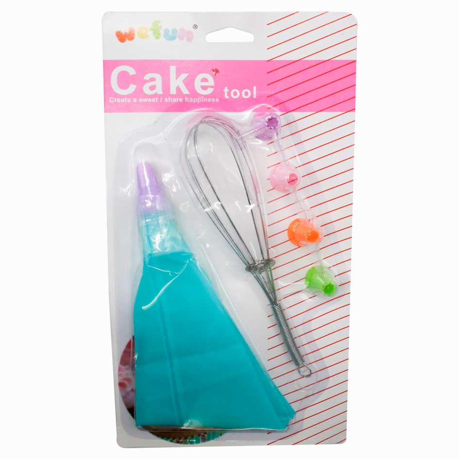 Kit Manga Pastelera C/Batidor Mia-8232