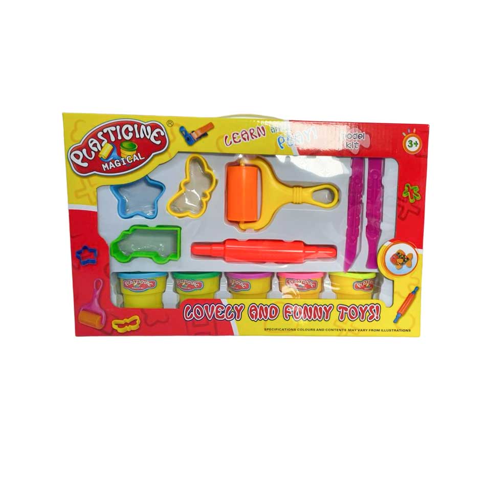 Set Plastilina Molde Accesorios Caja 9051