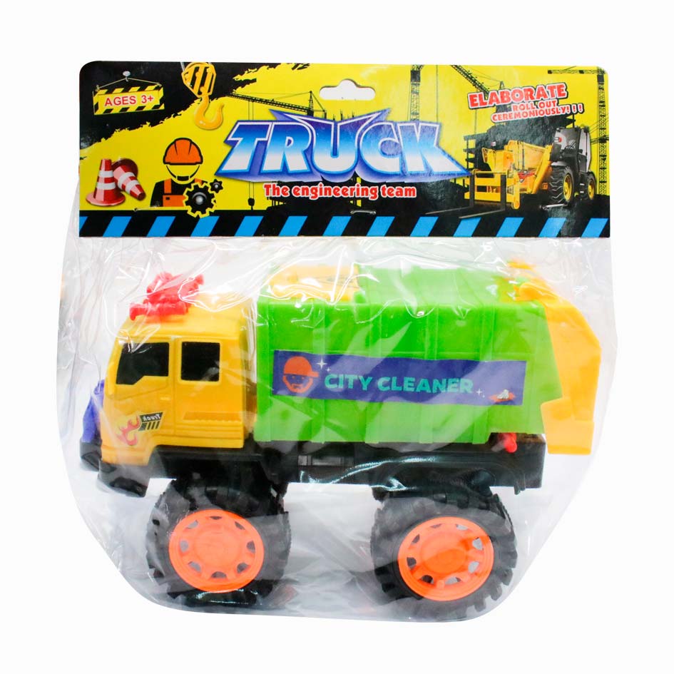 Camion Basurero City Cleaner 21x13cm Truck 308-29