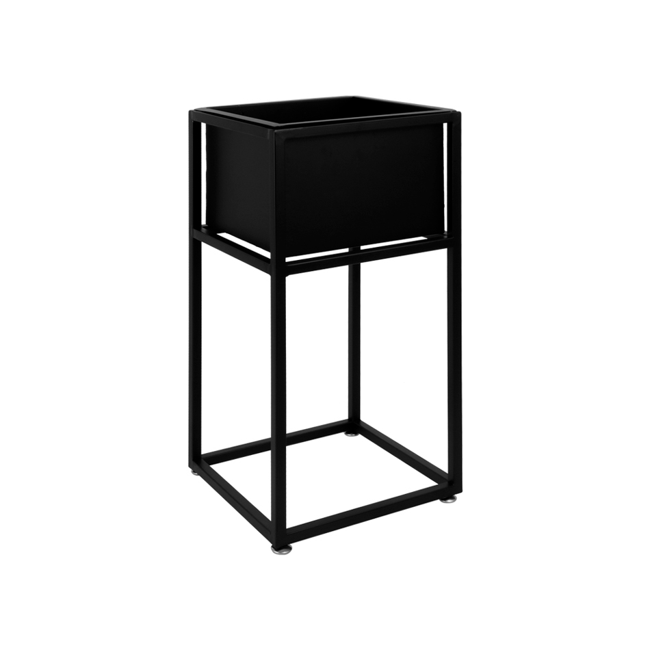 Macetero Big-Home Cuadrado Metal Yy04