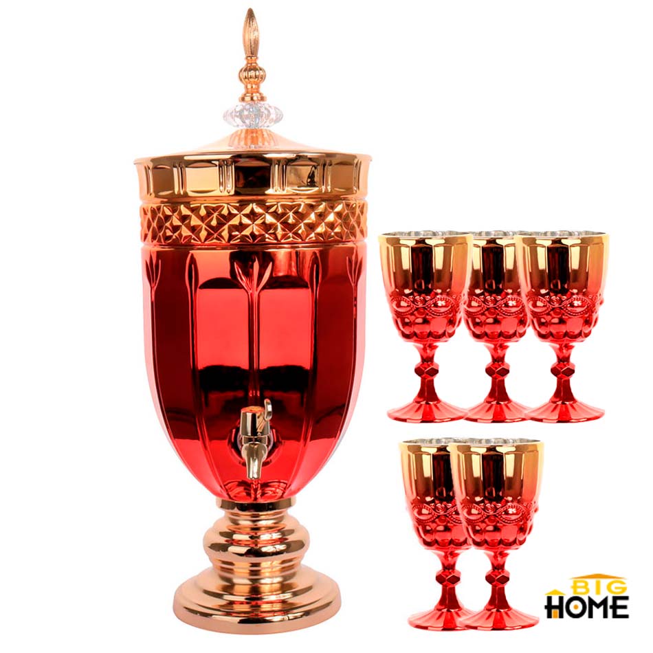 Dispensador Big-Home +5 Copa Vidrio Wl-62