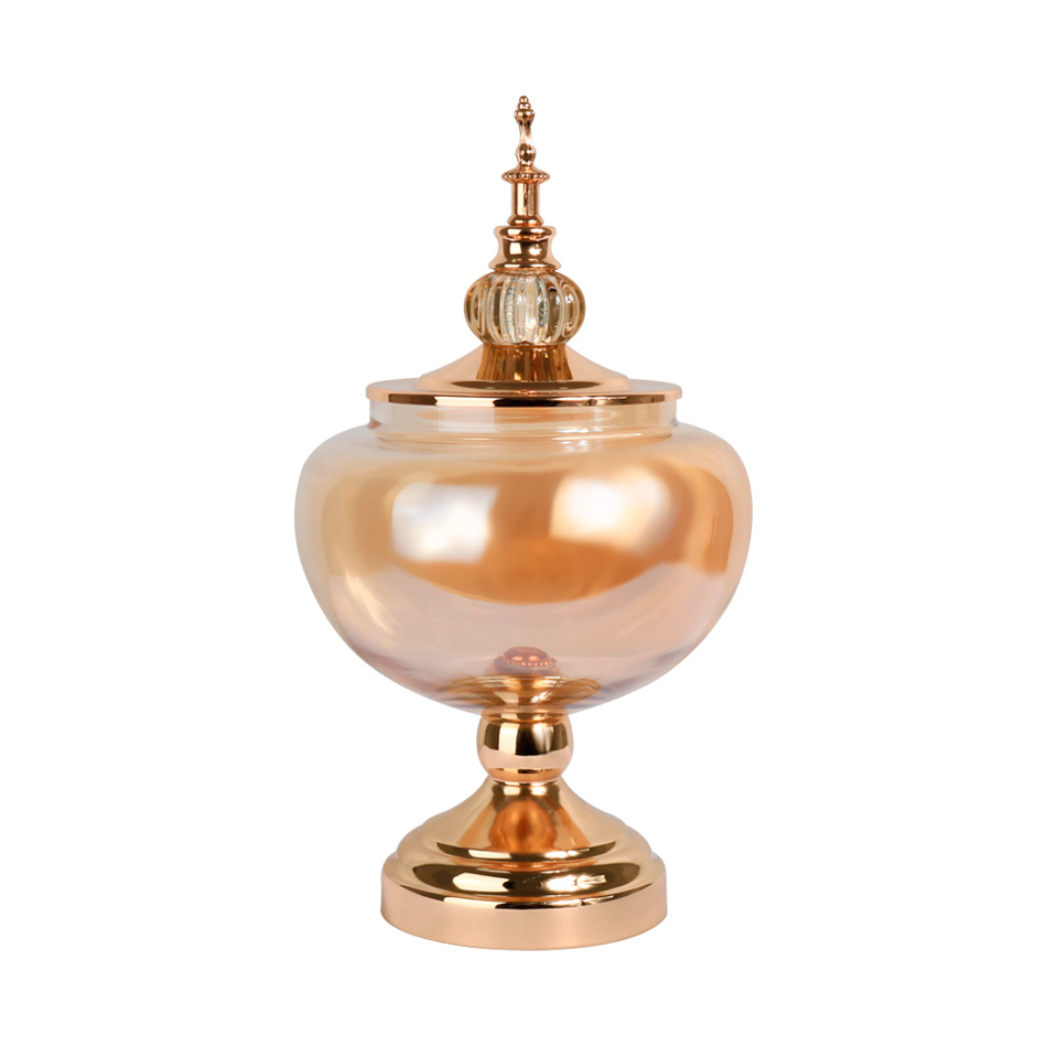 Bombonera Big-Home Vidrio 15X35Cm Aa-46