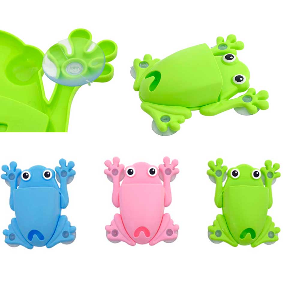 Porta Cepillo Plástico Ranita Mia-6620