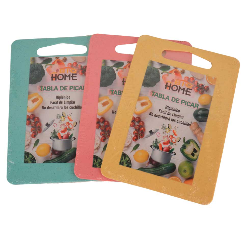 Tabla De Picar Big Home 35X25Cm Surtido Mia 8346