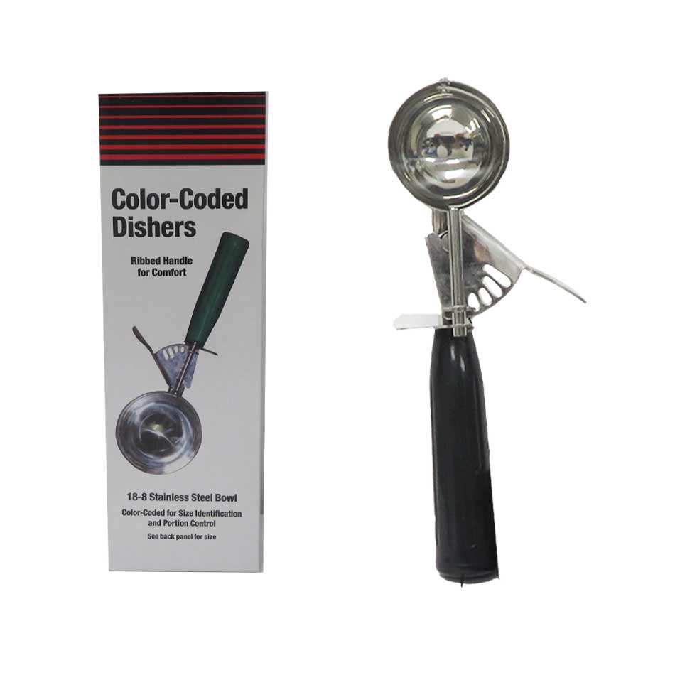 Cuchara Para Helado Con Mango Negro Y Expulsor | Mia-7991